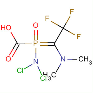 Phosphoramidic dichloride,[1-(dimethylamino)-2,2,2-trifluoroethylidene]-