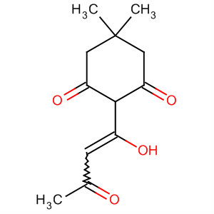 1,3-Cyclohexanedione, 2-(1-hydroxy-3-oxo-1-butenyl)-5,5-dimethyl- molecular structure