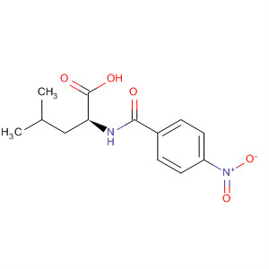 Leucine, N-(4-nitrobenzoyl)- molecular structure