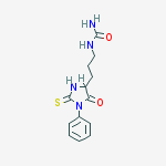 1-[3-(5-oxo-1-phenyl-2-thioxoimidazolidin-4-yl)propyl]urea