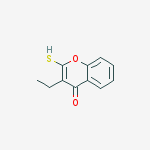 4H-1-BENZOPYRAN-4-ONE,3-ETHYL-2-MERCAPTO-