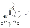 5-Butyl-5-(1-ethoxyethyl)-2,4,6(1H,3H,5H)-pyrimidinetrione molecular structure