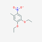 1,2-Diethoxy-4-methyl-5-nitrobenzene molecular structure