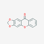 10H-1,3-Dioxolo[4,5-b]xanthen-10-one molecular structure