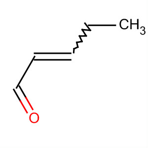 2-Butenal, methyl- molecular structure