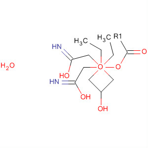 Ethanimidic acid, N,N'-[(2-hydroxy-1,3-propanediyl)bis(oxy)]bis-, diethylester molecular structure