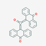 10,10'-(3-Oxocyclopropane-1,2-diylidene)dianthracen-9(10H)-one molecular structure