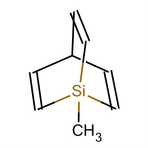 1-Silabicyclo[2.2.2]octa-2,5,7-triene, 1-methyl- molecular structure