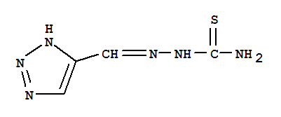 2-[(E)-4H-1,2,3-triazol-4-ylidenemethyl]hydrazinecarbothioamide molecular structure