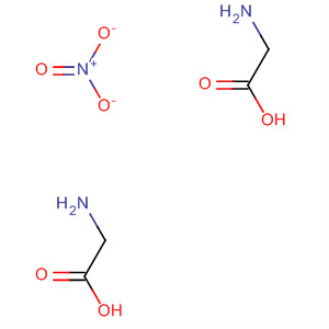 Glycine, nitrate (2:1) molecular structure