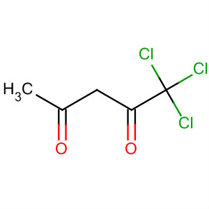 2,4-Pentanedione, 1,1,1-trichloro- molecular structure