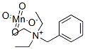 benzyltriethylammonium permanganate molecular structure