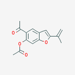 (5-acetyl-2-prop-1-en-2-yl-1-benzofuran-6-yl) Acetate