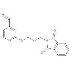 Benzaldehyde, 3-[3-(1,3-dihydro-1,3-dioxo-2H-isoindol-2-yl)propoxy]- molecular structure