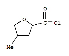 2-FURANCARBONYL CHLORIDE,TETRAHYDRO-4-METHYL- molecular structure