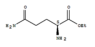 L-Glutamineethylester molecular structure