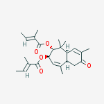 [(4as,6r,7r,9ar)-3,5,5,9-tetramethyl-6-[(e)-2-methylbut-2-enoyl]oxy-2-oxo-4a,6,7,9a-tetrahydro-1h-benzo[7]annulen-7-yl] (e)-2-methylbut-2-enoate