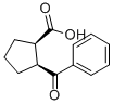 CIS-2-BENZOYLCYCLOPENTANE-1-CARBOXYLIC ACID molecular structure