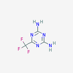 1,3,5-Triazine-2,4-diamine, 6-(trifluoromethyl)- molecular structure