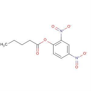 Pentanoic acid, 2,4-dinitrophenyl ester molecular structure