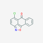 5-chloro-anthra[1,9-cd]isoxazol-6-one molecular structure