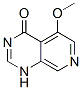 Pyrido[3,4-d]pyrimidin-4(3H)-one,5-methoxy- molecular structure