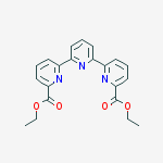 Ethyl 6-[6-(6-ethoxycarbonylpyridin-2-yl)pyridin-2-yl]pyridine-2-carboxylate molecular structure