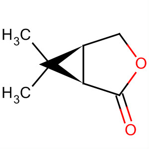 3-Oxabicyclo[3.1.0]hexan-2-one, 6,6-dimethyl-, (1R,5S)- molecular structure