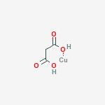 [malonato(2-)-O,O']copper molecular structure