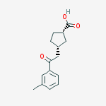 CIS-3-[2-(3-METHYLPHENYL)-2-OXOETHYL]CYCLOPENTANE-1-CARBOXYLIC ACID