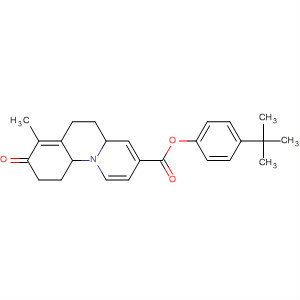 1H-Benzo[c]quinolizine-8-carboxylic acid,2,3,5,6-tetrahydro-4-methyl-3-oxo-, 4-(1,1-dimethylethyl)phenyl ester