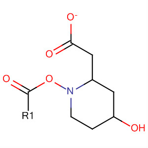 4-Piperidinol, acetate (ester) molecular structure