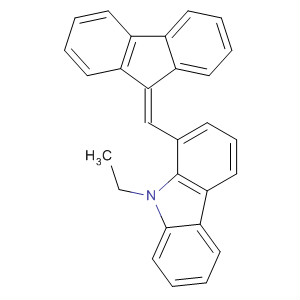 9H-Carbazole, 9-ethyl-1-(9H-fluoren-9-ylidenemethyl)-