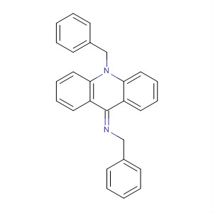 Benzenemethanamine, N-[10-(phenylmethyl)-9(10H)-acridinylidene]-
