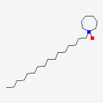 1-hexadecyl-1-oxidoazepan-1-ium molecular structure