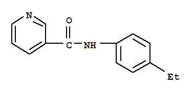 N-(4-ethylphenyl)pyridine-3-carboxamide molecular structure