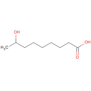 Nonanoic acid, 8-hydroxy- molecular structure