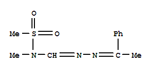N-methyl-N-{[(1-phenylethylidene)hydrazinylidene]methyl}methanesulfonamide molecular structure