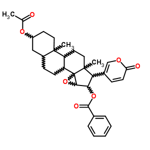 3-(acetyloxy)-16-(benzoyloxy)-14,15-epoxybufa-20,22-dienolide