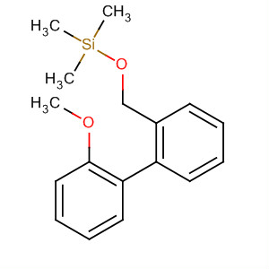 Silane, [(2-methoxyphenyl)phenylmethoxy]trimethyl- molecular structure