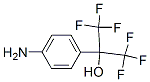 2-(4-Aminophenyl)hexafluoropropan-2-ol molecular structure