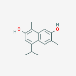 1,6-dimethyl-4-(propan-2-yl)naphthalene-2,7-diol