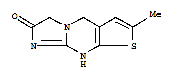 Imidazo[1,2-a]thieno[2,3-d]pyrimidin-2(3H)-one,5,9-dihydro-7-methyl-