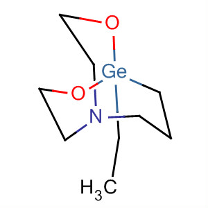 2,8-Dioxa-5-aza-1-germabicyclo[3.3.3]undecane, 1-ethyl- molecular structure