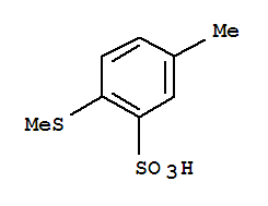 Benzenesulfonic acid,5-methyl-2-(methylthio)-