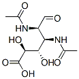 2,3-diacetamido-2,3-dideoxy-glucuronic acid molecular structure