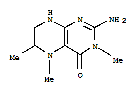 4(3H)-Pteridinone,2-amino-5,6,7,8-tetrahydro-3,5,6-trimethyl-