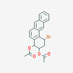 1-bromo-1,2,3,4-tetrahydrotetraphene-3,4-diyl diacetate
