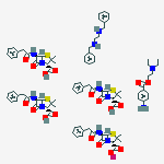 Bicillin-3 molecular structure