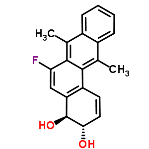 (3s,4s)-6-fluoro-7,12-dimethyl-3,4-dihydrotetraphene-3,4-diol